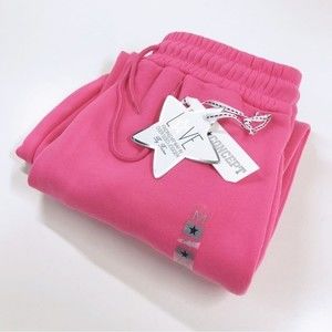 NWT Barbie Pink Fleece Lined Sweatpants Joggers Barbiecore Loungewear Athleisure